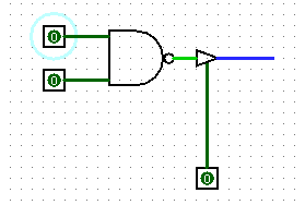 Работа буферного гейта